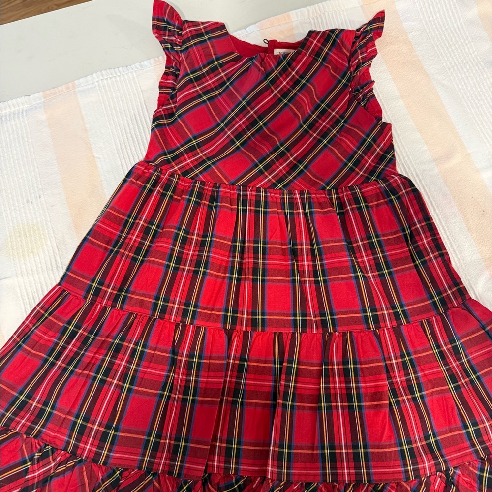 Crewcuts Vibrant Plaid Tartan Dress